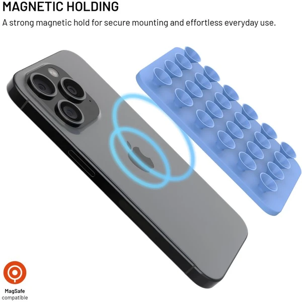 FIXED MagMate MagSafe držák s přísavkami modrý - Držáky - Obrázek f02a9e3711934cfe88ec2b6d4713d330
