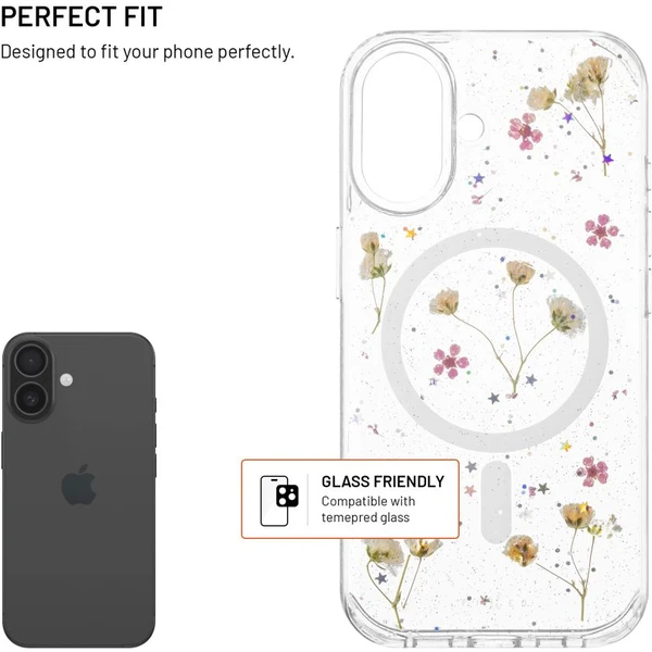 FIXED MagBloom kryt s MagSafe Apple iPhone 16 Blush Plum - Pouzdra - Obrázek f04ce2b3b5c74eeeaf96ac46b38411da