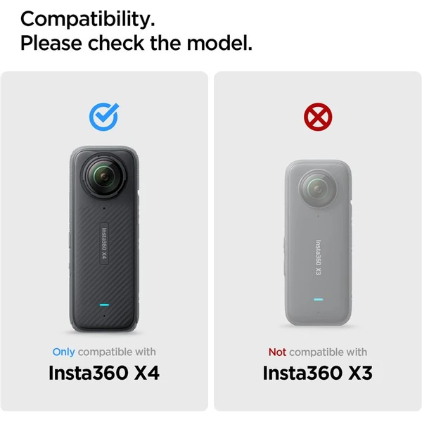 Spigen Glass tR Slim tvrzené sklo pro Insta 360 X4 černé (2 ks) - Ochranné folie a skla - Obrázek f07e88e1edcf422594dc2a4e61f34a92
