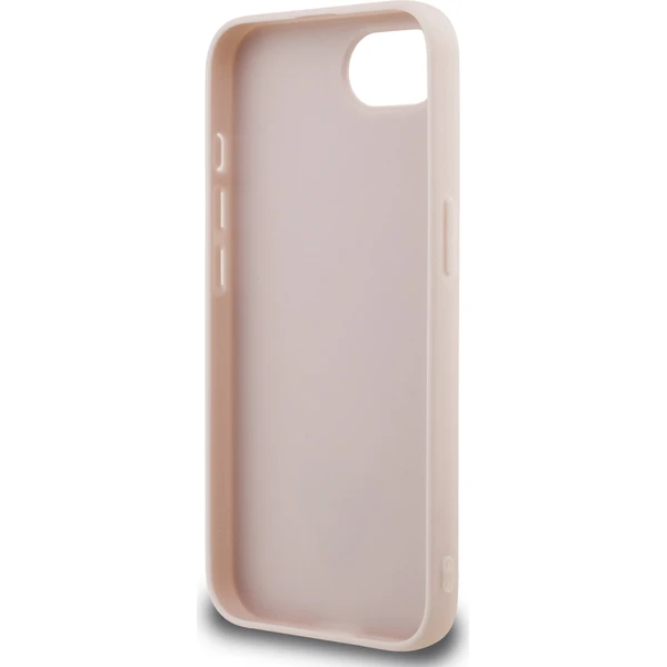 Guess PU 4G Strass Triangle Metal Logo kryt iPhone 17e/16e růžový - Pouzdra - Obrázek f0846750d73847fcb20fc983ed727873