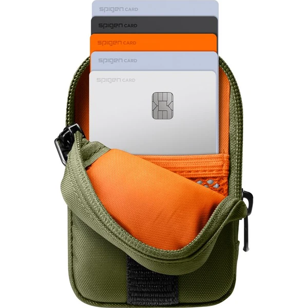 Spigen Portable Organizer Pouch TintapZip MagSafe organizér olivově zelený - Organizéry - Obrázek f0a082ff535f46a38332df46a5329df0