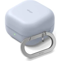 ELAGO Silicone Hang Case pouzdro pro Samsung Galaxy Buds4/Buds4 Pro světle modré - Pouzdra