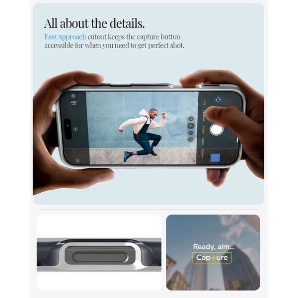 Spigen Classic C1 MagSafe kryt iPhone 16 Pro graphite - Pouzdra - Obrázek f0b6be3516054cfe89c2d2300e159be4