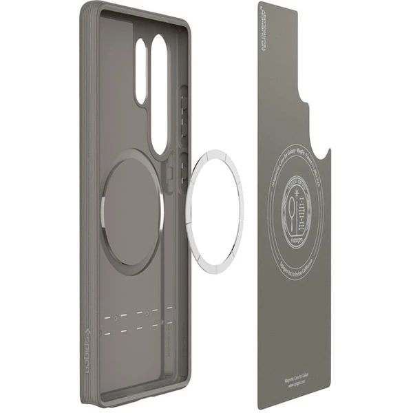 Spigen Parallax MagSafe kryt Samsung Galaxy S25 Ultra šedý - Pouzdra - Obrázek f0bdafb2cddc4e9bb52c803f126c13d4