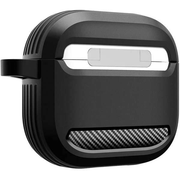 Spigen Rugged Armor pouzdro AirPods 4 matně černé - Pouzdra - Obrázek f0bf1d4417d4439b8e7a9f58eeefac9b