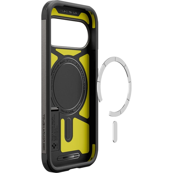 Spigen Tough Armor MagSafe kryt Google Pixel 11 gunmetal - Pouzdra - Obrázek f0d086ee767e4edf88bc9d55ee9110ea