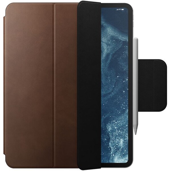 Nomad Leather Folio pouzdro pro iPad Pro 13" (M4) hnědé