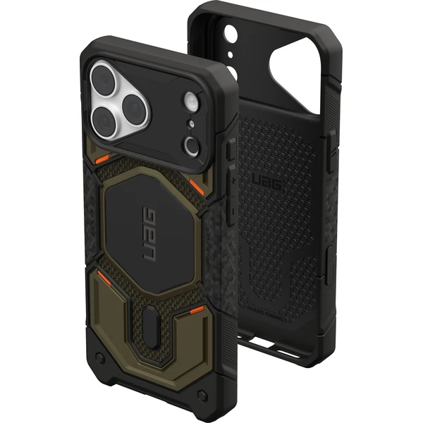 UAG Monarch Pro MagSafe Kevlar kryt iPhone 18 Pro Max/17 Pro Max zelený - Pouzdra - Obrázek f0f3d88613284c1e84208cb86040ca1f