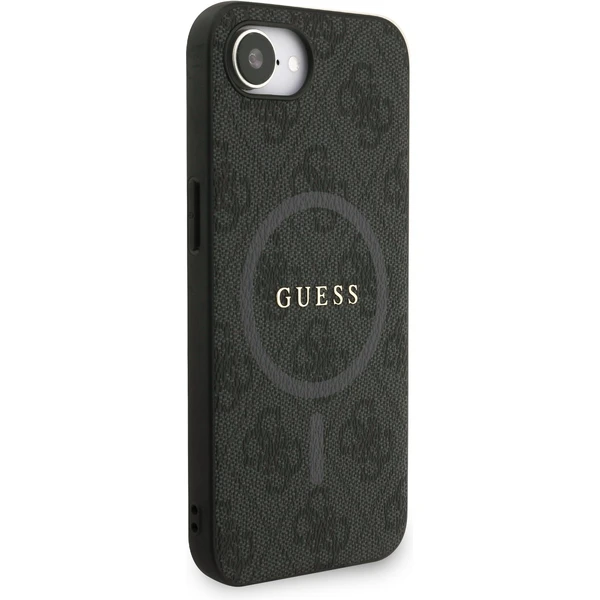 Guess PU Leather 4G Colored Ring Strap MagSafe kryt iPhone 17e/16e černý - Pouzdra - Obrázek f0fe975bfe484e6d94ff0ee5e447e11e