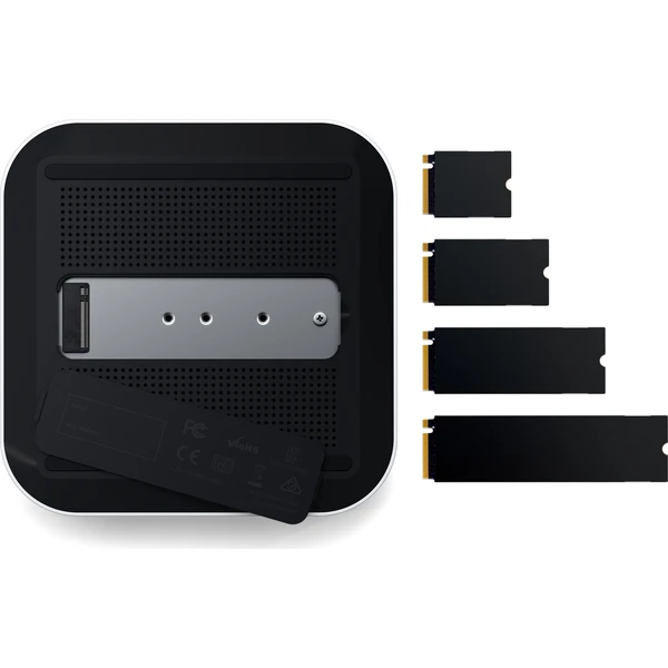 Satechi Thunderbolt 5 CubeDock with SSD Enclosure dokovací stanice (140W) stříbrná - Dokovací stanice - Obrázek f12a5cdd867848ab807f5ecf45bc0213