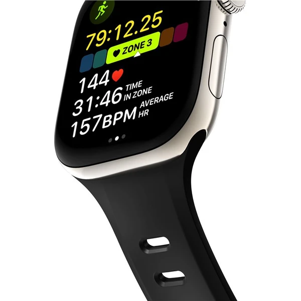 Nomad Tempo Band FKM řemínek Apple Watch 45mm/46mm black - Řemínky - Obrázek f12f26ec6971481bbb2fb2178a2e8c1c