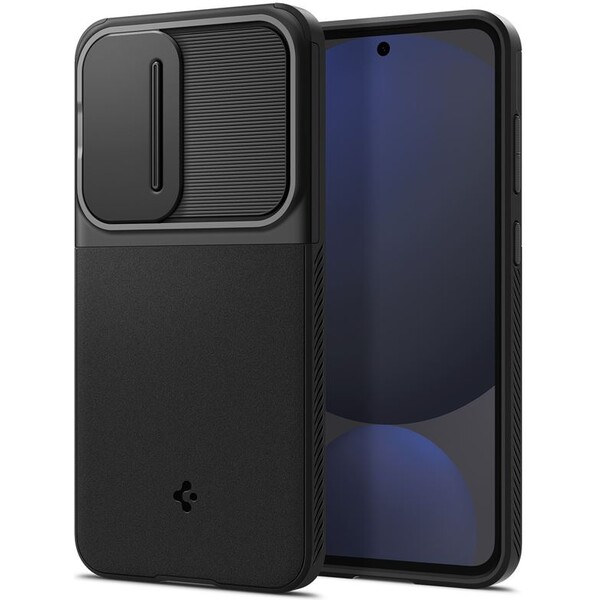 Spigen Optik Armor kryt Samsung Galaxy S24 FE černý