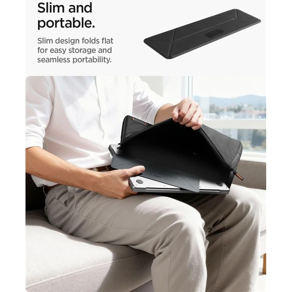 Spigen Slim Fold Laptop Stand LD201-S4 stojánek pro notebook/MacBook černý - Stojánky - Obrázek f15e345303ea4bd3be17352a26fbb948