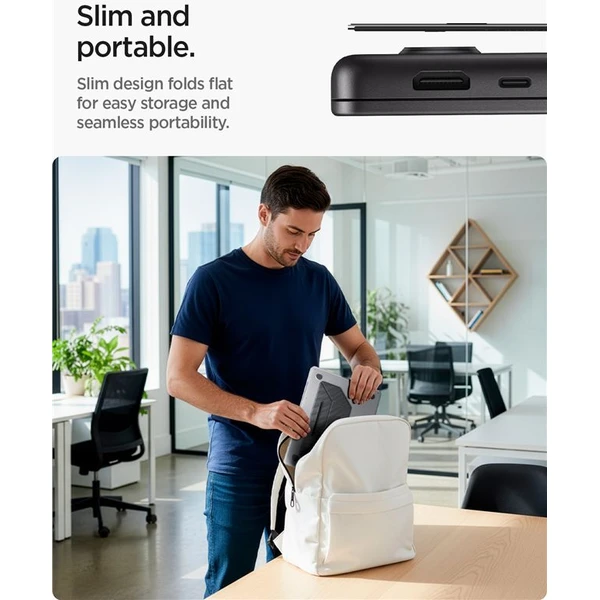 Spigen Slim Fold Laptop Stand LD201-S3 stojánek pro notebook/MacBook černý - Stojánky - Obrázek f19a007df21f4795b818f0c8a7615264