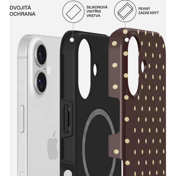 Burga Tough MagSafe kryt iPhone 17 Sorry Busy - Pouzdra - Obrázek f19a83eabe3944c3812aa75320ca600f