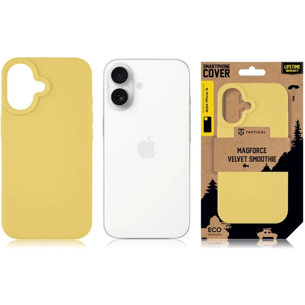 Tactical MagForce Velvet Smoothie Kryt pro Apple iPhone 16 Banana - Pouzdra - Obrázek f1c606c4254c4604985f82f2af3dd350