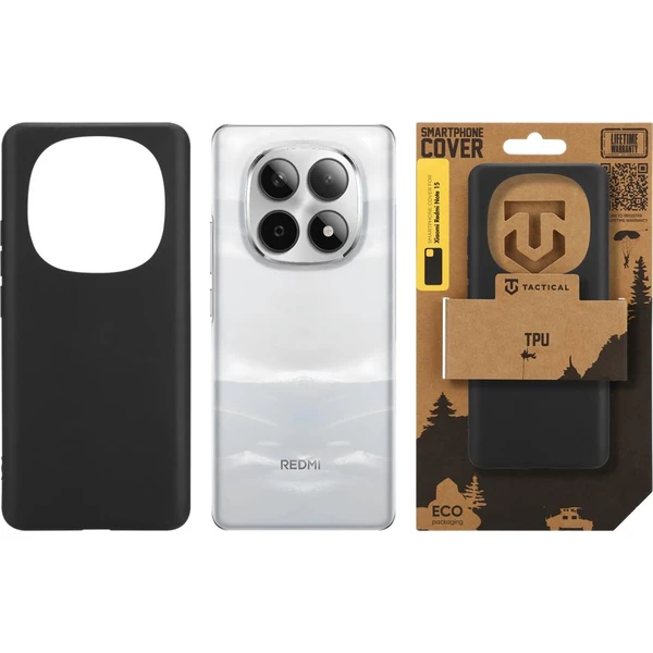 Tactical TPU kryt Xiaomi Redmi Note 15 4G/5G černý - Pouzdra - Obrázek f1db3eb76da44970935e68e5be12a6b3