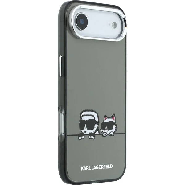 Karl Lagerfeld IML K&CH Heads Logo MagSafe kryt iPhone Air černý - Pouzdra - Obrázek f1f930ce2d8141e087f591e7917c0b05