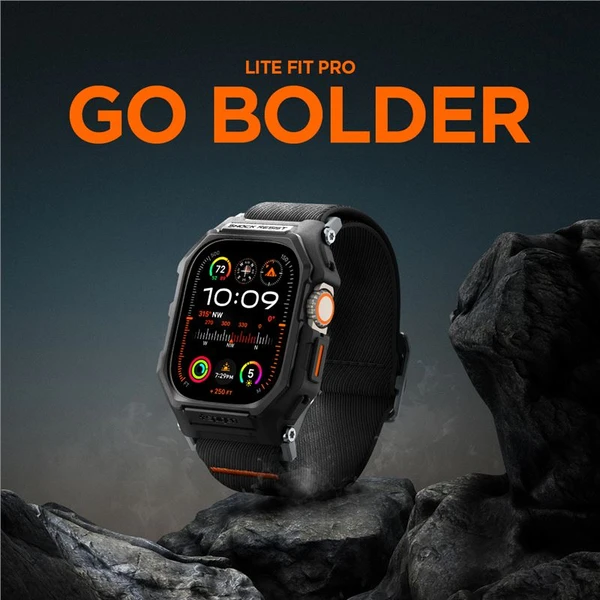 Spigen Lite Fit Pro řemínek Apple Watch Ultra 3/2/1 (49mm) matně černý - Řemínky - Obrázek f200dbe41f9c48379998ded84c59ff7a