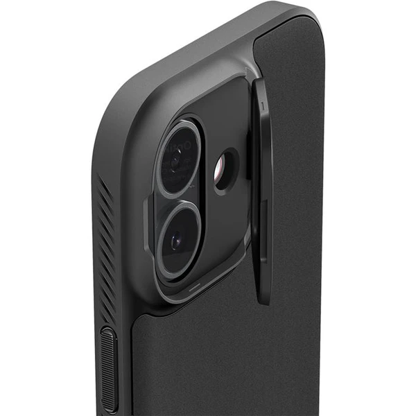 Spigen Optik Armor MagSafe kryt iPhone 17 black - Pouzdra - Obrázek f208f7562cf64b1690e338441a6c050d