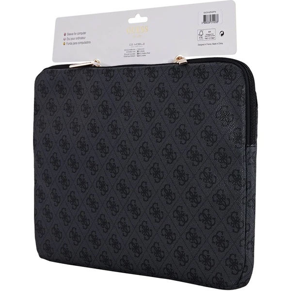 Guess PU 4G Triangle Logo obal pro notebook 14" černý - Pouzdra - Obrázek f2176117b3654fcd8b8766b38a733e65