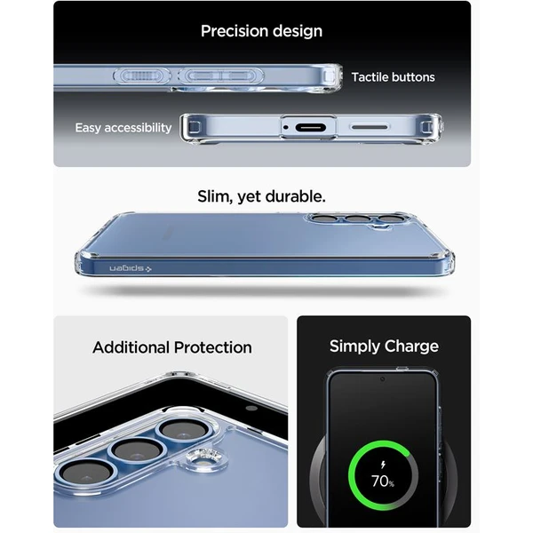 Spigen Ultra Hybrid kryt Samsung Galaxy S25 čirý - Pouzdra - Obrázek f2418046475748ac936d1c47befbbcb2