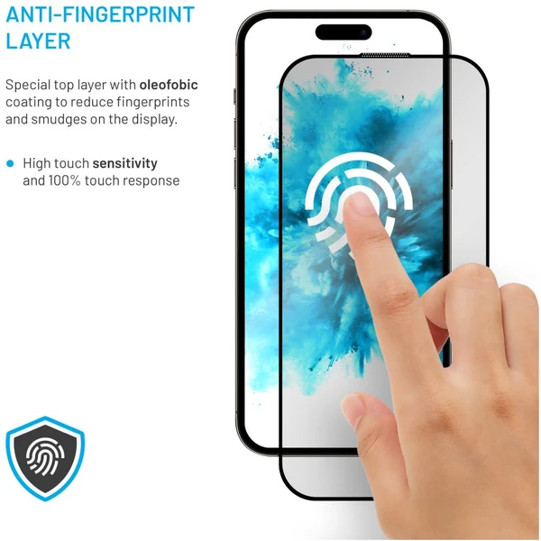 FIXED Privacy Full-Cover tvrzené sklo Apple iPhone 16 Plus černé - Ochranné folie a skla - Obrázek f24ecc6433844db6bd5364502da35a5d