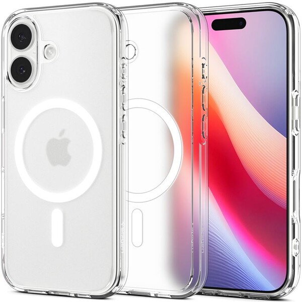 Spigen Ultra Hybrid MagSafe kryt iPhone 17 frost white