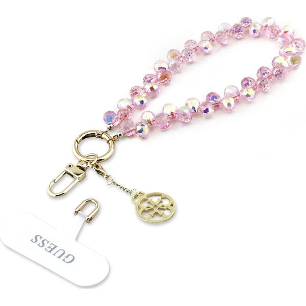 Guess univerzální popruh na ruku Crystals 4G Charm růžový - Popruhy - Obrázek f271eb31654741a2a86312a85879cb74