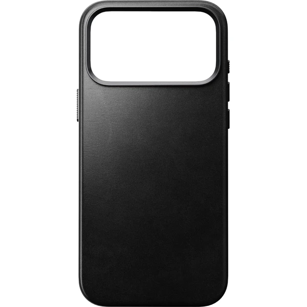 Nomad Traditional Leather (Horween) MagSafe kožený kryt iPhone 18 Pro Max Black - Pouzdra - Obrázek f28352752066413882afc218a456605d