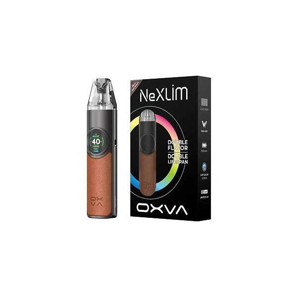OXVA NeXLIM Pod Kit (Dark Brown) - Elektronické cigarety - Obrázek f2a2bc80b71b4d49877760ba2900cadf