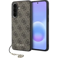 Guess 4G Charm kryt Samsung Galaxy A57 hnědý - Pouzdra