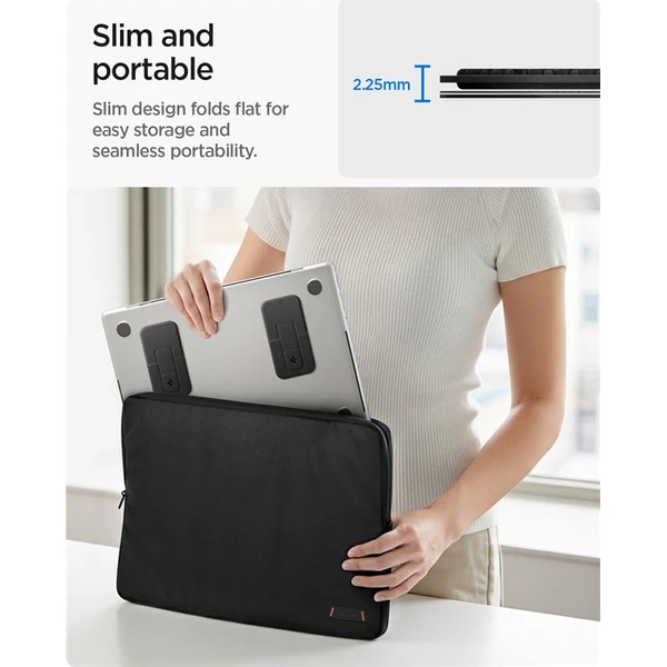 Spigen Slim Fold Laptop Stand LD201-S2 stojánek pro notebook/MacBook černý - Stojánky - Obrázek f2afd9aa120e4ccb8623ca67426402a4
