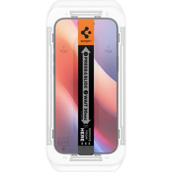 Spigen Glass tR EZ Fit tvrzené sklo iPhone 17 Pro Max/16 Pro Max čiré (2 ks) - Ochranné folie a skla - Obrázek f2c22e7d38634b8ca02d8c01aa6e8f67