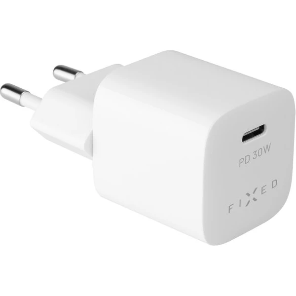 FIXED Mini set síťové nabíječky s USB-C výstupem a USB-C/Lightning kabelu, podpora PD, 1.2 metr, MFI - Nabíječky - Obrázek f2c845de796349ba8099f6c645e88df6