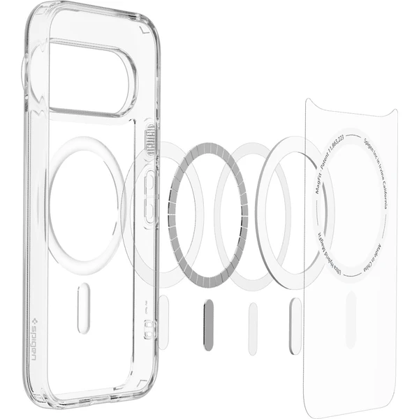 Spigen Ultra Hybrid MagSafe kryt Google Pixel 11 Pro clear white - Pouzdra - Obrázek f2d351249f784a2298fb8f262785815b