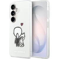 Karl Lagerfeld IML K&CH Back Logo Magnetic kryt Samsung Galaxy S26 čirý - Pouzdra
