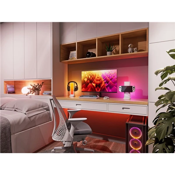 Nanoleaf Pegboard Desk Dock stolní dokovací stanice bílá - Chytrá osvětlení - Obrázek f31c8632729e4363b23685810c4e97d5