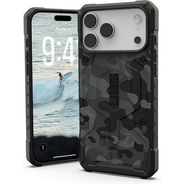 UAG Pathfinder Magsafe kryt iPhone 17 Pro Max Midnight Camo SE