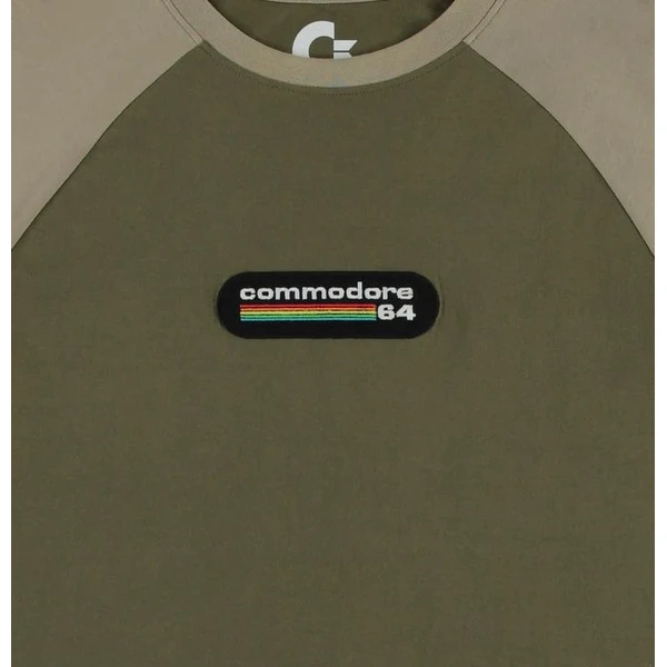 Tričko Commodore 64 - Logo (raglan) L - Trička - Obrázek f3332d3a96c746eca63326d9bc3678b6