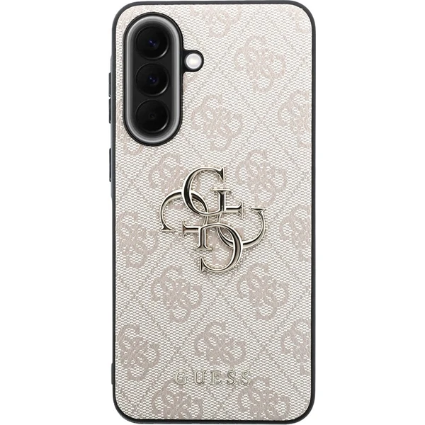 Guess PU 4G Metal Logo kryt Samsung Galaxy A57 růžový - Pouzdra - Obrázek f333a49746224f91850452d1310a896c