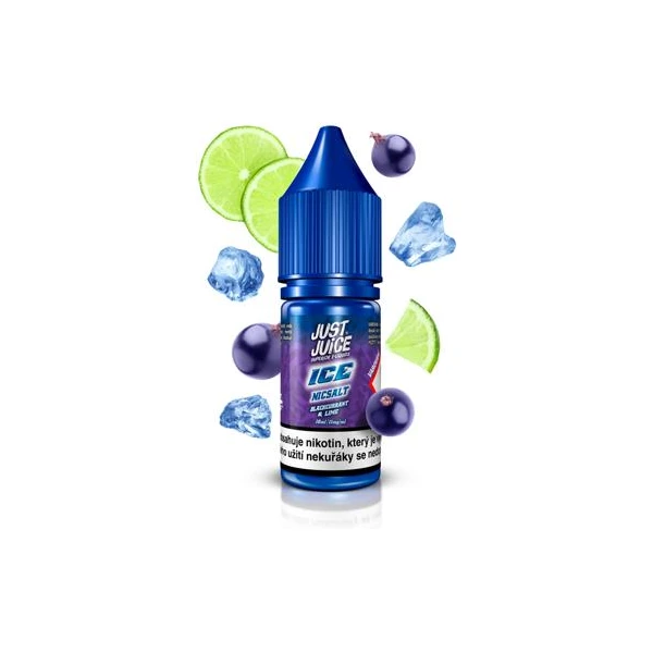 Just Juice Salt Ledový černý rybíz & limetka 10ml (20mg) - E-liquidy - Obrázek f340fcd91482430b86b8c0d6a59bbae0