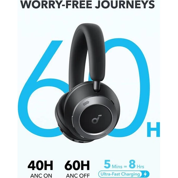 Anker Soundcore Space One Pro bluetooth sluchátka černá - Sluchátka - Obrázek f35b3c3aae41483f820c6d4eabd873fa