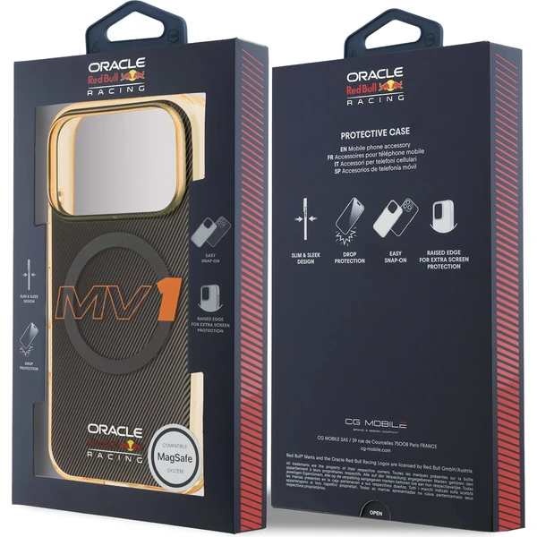 Oracle Red Bull Racingl PC Double Layer MV1 MagSafe kryt iPhone 17 Pro šedý - Pouzdra - Obrázek f35d5f03137f415f9726d51514abcf8f