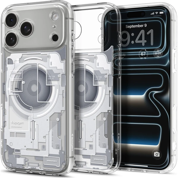 Spigen Ultra Hybrid MagSafe kryt iPhone 18 Pro Max/17 Pro Max zero one white