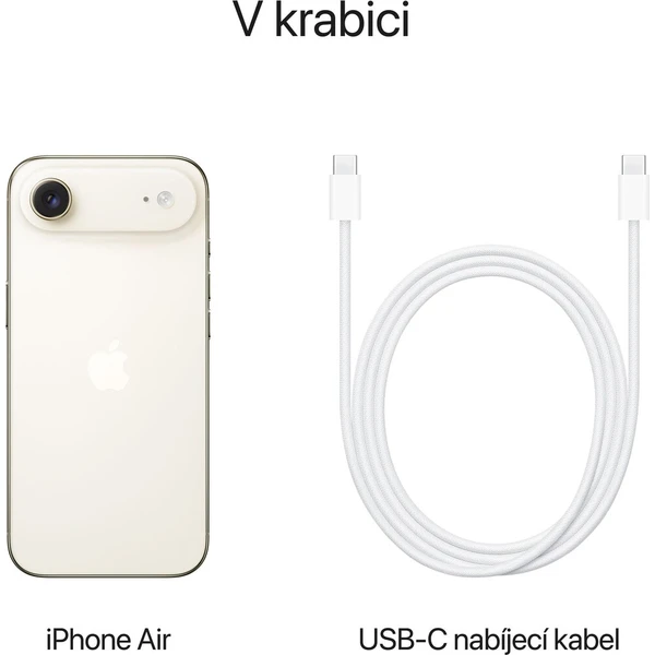 Apple iPhone Air 512GB světle zlatý (Další) - Mobilní telefony - Obrázek f392dae3c58141e099a617b4c3873b3d