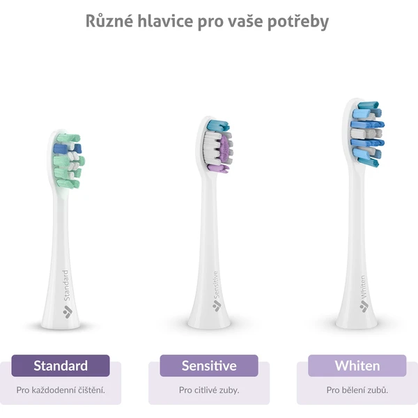 TrueLife SonicBrush Clean30 Duo sonický kartáček bílý/černý - Zubní kartáčky - Obrázek f3a54217bc5e4844b1d26063ce35f068