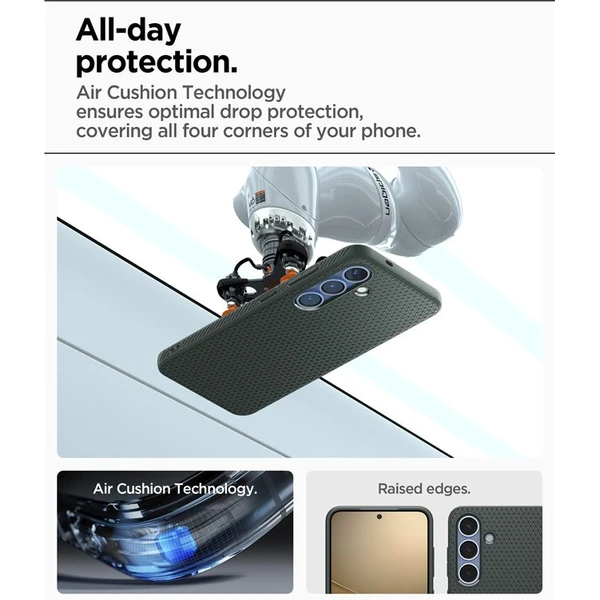 Spigen Liquid Air kryt Samsung Galaxy S25 zelený - Pouzdra - Obrázek f3a9062558cd44a7b69e5d9415fbf1ad