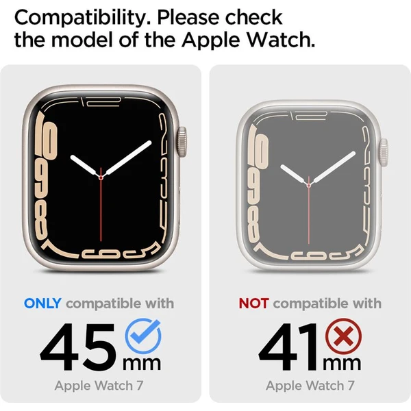 Spigen Ultra Hybrid kryt Apple Watch 9/8/7 45mm kouřový - Pouzdra - Obrázek f3b2d62cb47648cf95689eb3398c183a