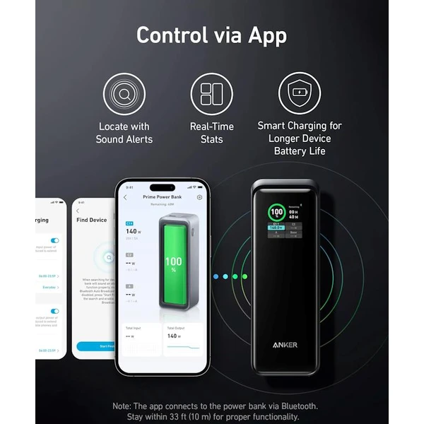Anker Prime powerbanka 26250mAh, 300W černá - Powerbanky - Obrázek f3b832fc006b48e3b87dbec6367efd1d